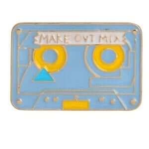 Mix Tape Pin Brooch
